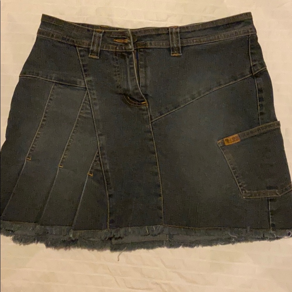 Fubu denim miniskirt